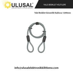 Yale Bisiklet Güvenlik Kablosu 1200mm