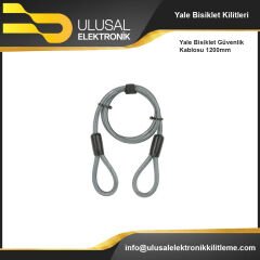 Yale Bisiklet Güvenlik Kablosu 1200mm
