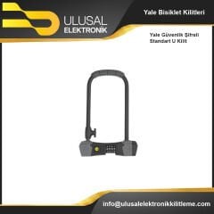 Yale Güvenlik Şifreli Standart U Kilit