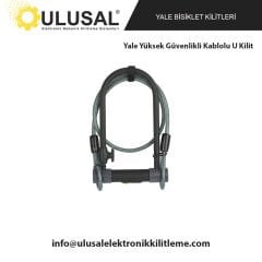 Yale Yüksek Güvenlikli Kablolu U Kilit