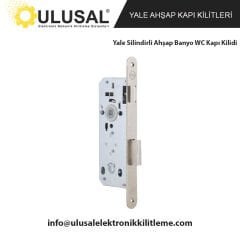 Yale Silindirli Ahşap Banyo WC Kapı Kilidi
