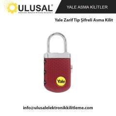 Yale Zarif Tip Şifreli Asma Kilit