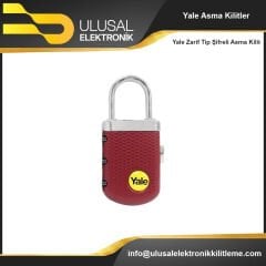 Yale Zarif Tip Şifreli Asma Kilit