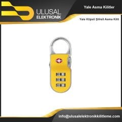 Yale Klipsli Şifreli Asma Kilit