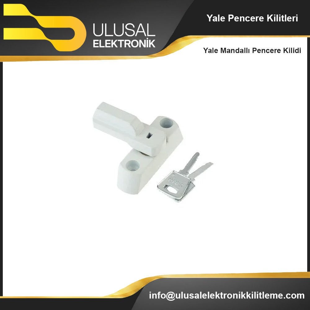 Yale Mandallı Pencere Kilidi
