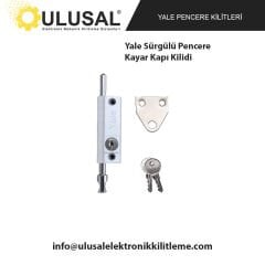 Yale Sürgülü Pencere Kayar Kapı Kilidi