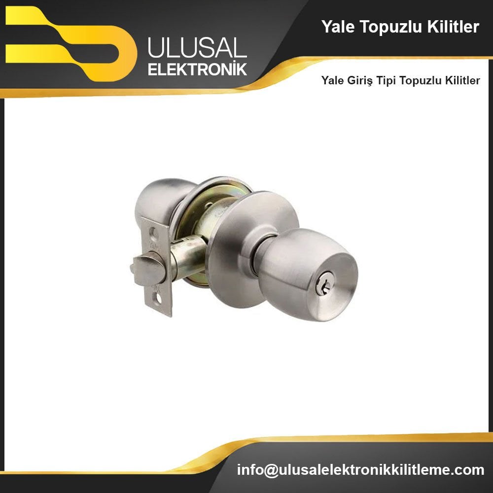 Yale Giriş Tipi Topuzlu Kilitler