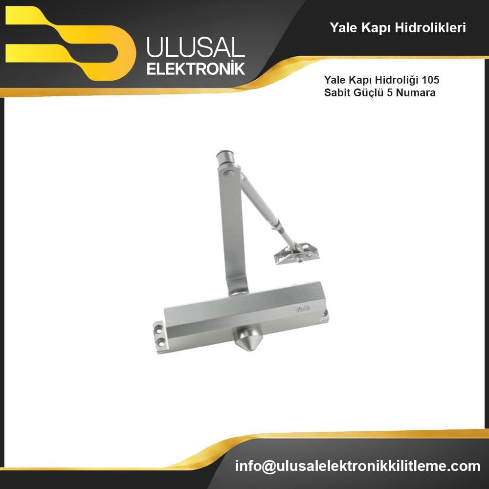 Yale Kapı Hidroliği 105 Sabit Güçlü 5 Numara