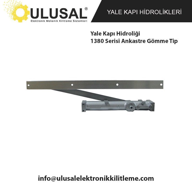 Yale Kapı Hidroliği 1380 Serisi Ankastre Gömme Tip