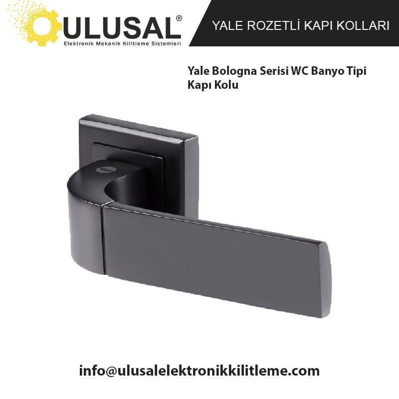 Yale Bologna Serisi WC Banyo Tipi Kapı Kolu