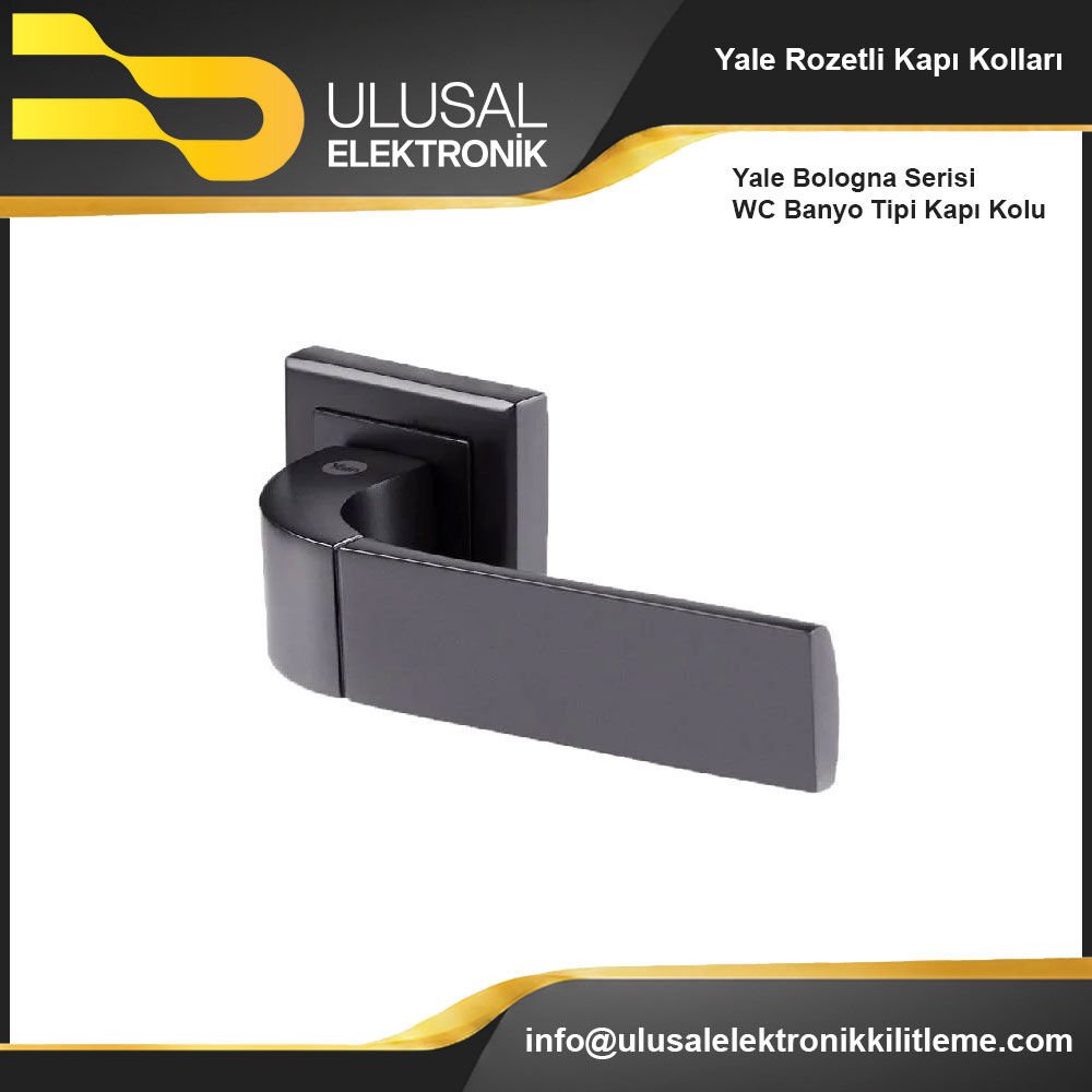 Yale Bologna Serisi WC Banyo Tipi Kapı Kolu