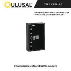 Yale Dijital Şifreli Anahtar Saklama Kasası 100 Anahtar Kapasiteli YKB/550/DB1