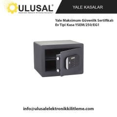 Yale Maksimum Güvenlik Sertifikalı Ev Tipi Kasa YSEM/250/EG1