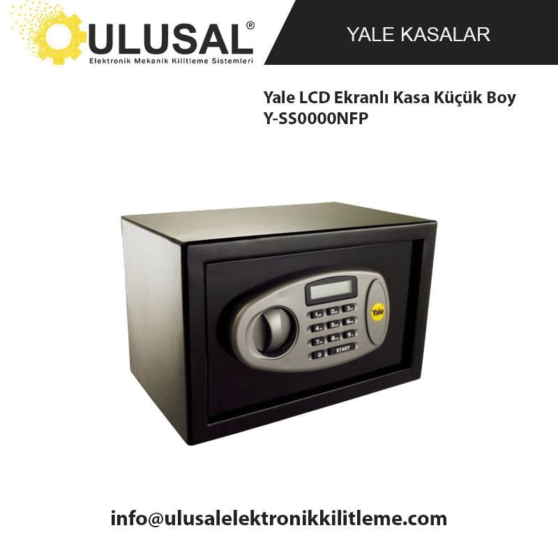 Yale LCD Ekranlı Kasa Küçük Boy Y-SS0000NFP