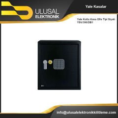 Yale Kollu Kasa Ofis Tipi Siyah YSV/390/DB1