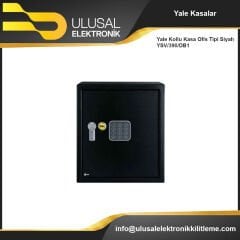 Yale Kollu Kasa Ofis Tipi Siyah YSV/390/DB1