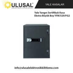 Yale Yangın Sertifikalı Kasa Ekstra Büyük Boy YFM/520/FG2