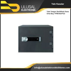 Yale Yangın Sertifikalı Kasa Orta Boy YFM/352/FG2