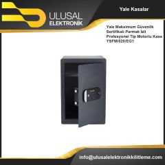 Yale Maksimum Güvenlik Sertifikalı Parmak İzli Profesyonel Tip Motorlu Kasa YSFM/520/EG1