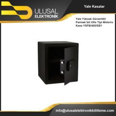 Yale Yüksek Güvenlikli Parmak İzli Ofis Tipi Motorlu Kasa YSFB/400/EB1
