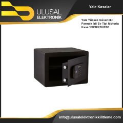 Yale Yüksek Güvenlikli Parmak İzli Ev Tipi Motorlu Kasa YSFB/250/EB1