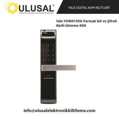 Yale YDM4109A Parmak İzli ve Şifreli Akıllı Gömme Kilit