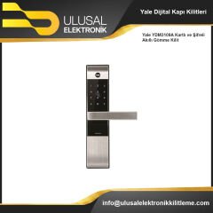 Yale YDM3109A Kartlı ve Şifreli Akıllı Gömme Kilit