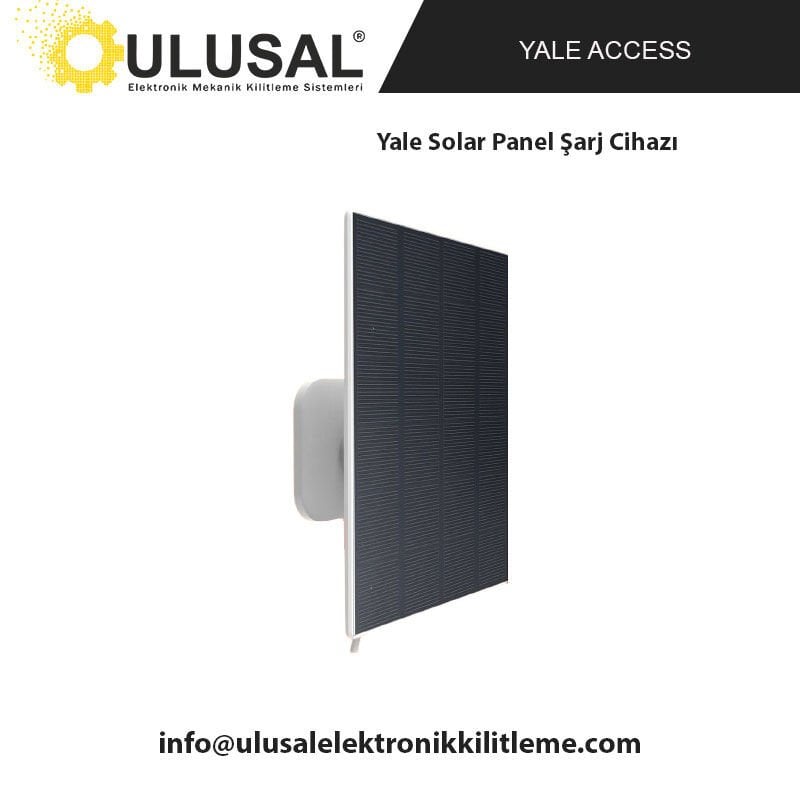 Yale Solar Panel Şarj Cihazı