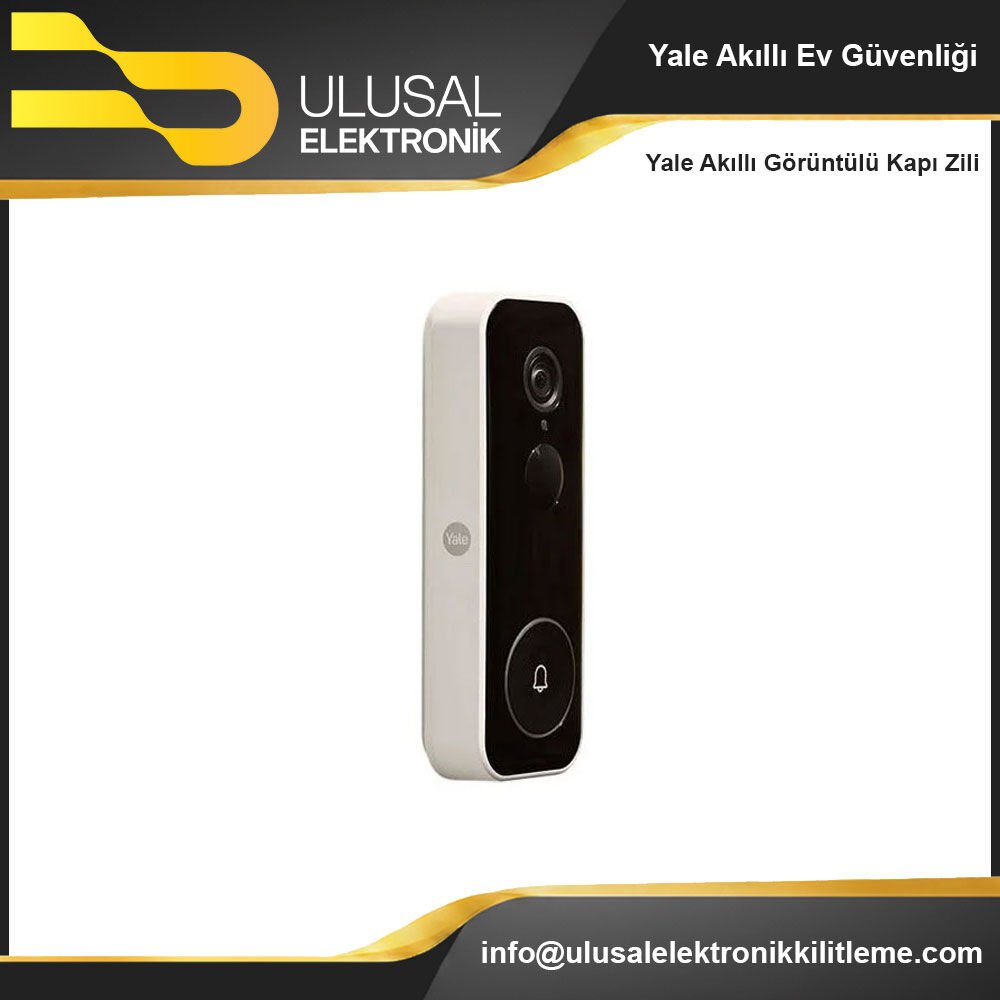 Yale Akıllı Görüntülü Kapı Zili