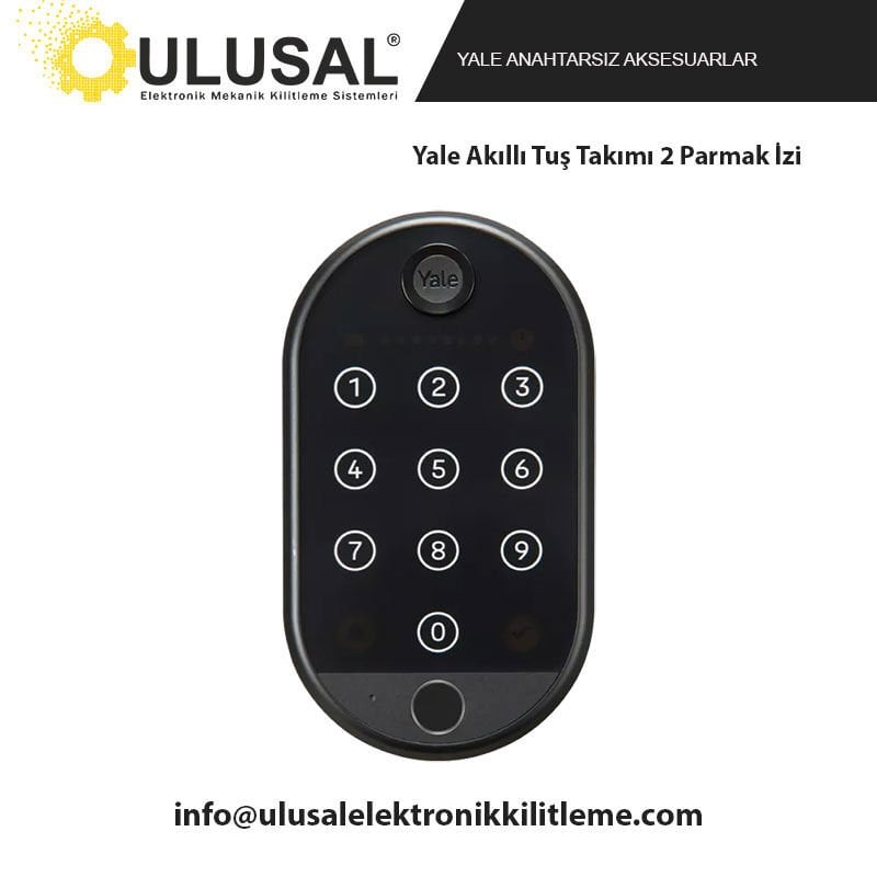 Yale Akıllı Tuş Takımı 2 Parmak İzi