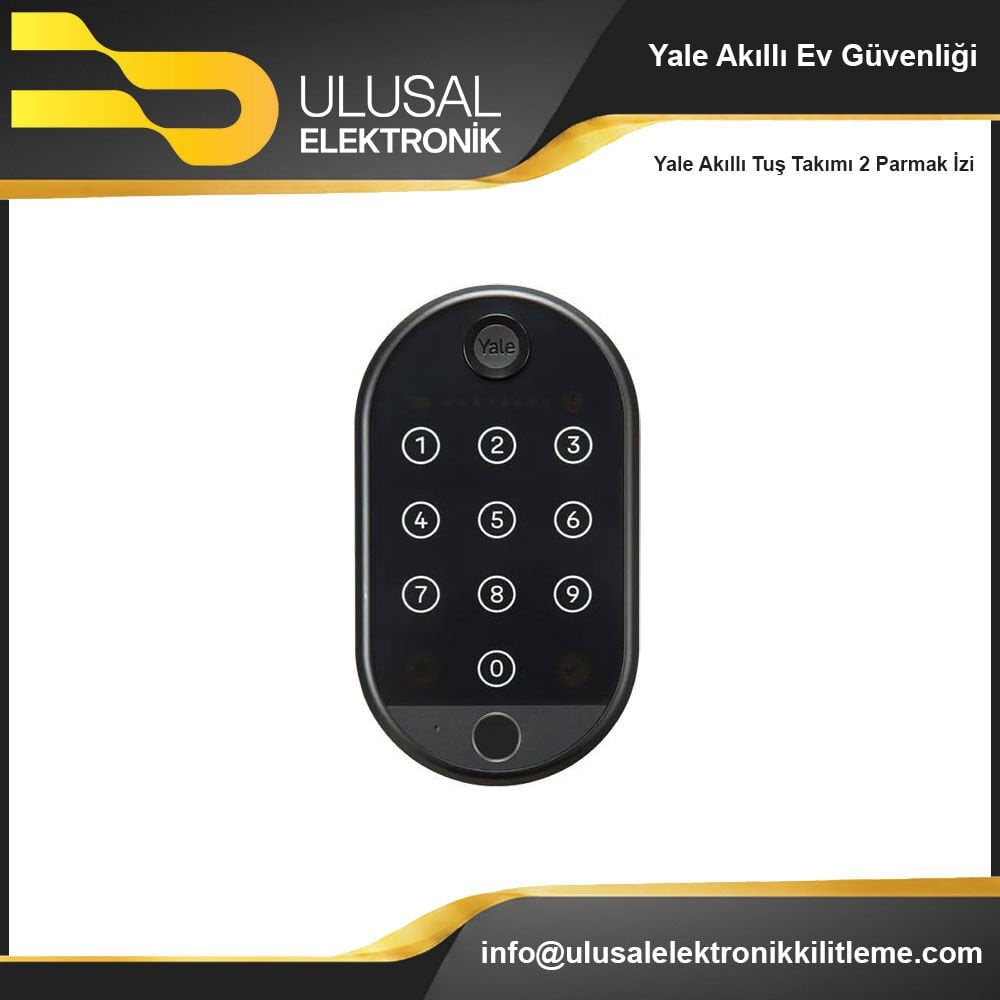Yale Akıllı Tuş Takımı 2 Parmak İzi