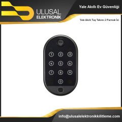 Yale Linus L2 Akıllı Kilit Seti Siyah Linus Barel Ve Parmak İzli Tuş Takımı