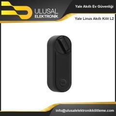 Yale Linus L2 Akıllı Kilit Seti Siyah Linus Barel Ve Parmak İzli Tuş Takımı