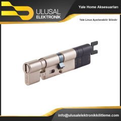 Yale Linus L2 Akıllı Kilit Seti Siyah Linus Barel Ve Parmak İzli Tuş Takımı