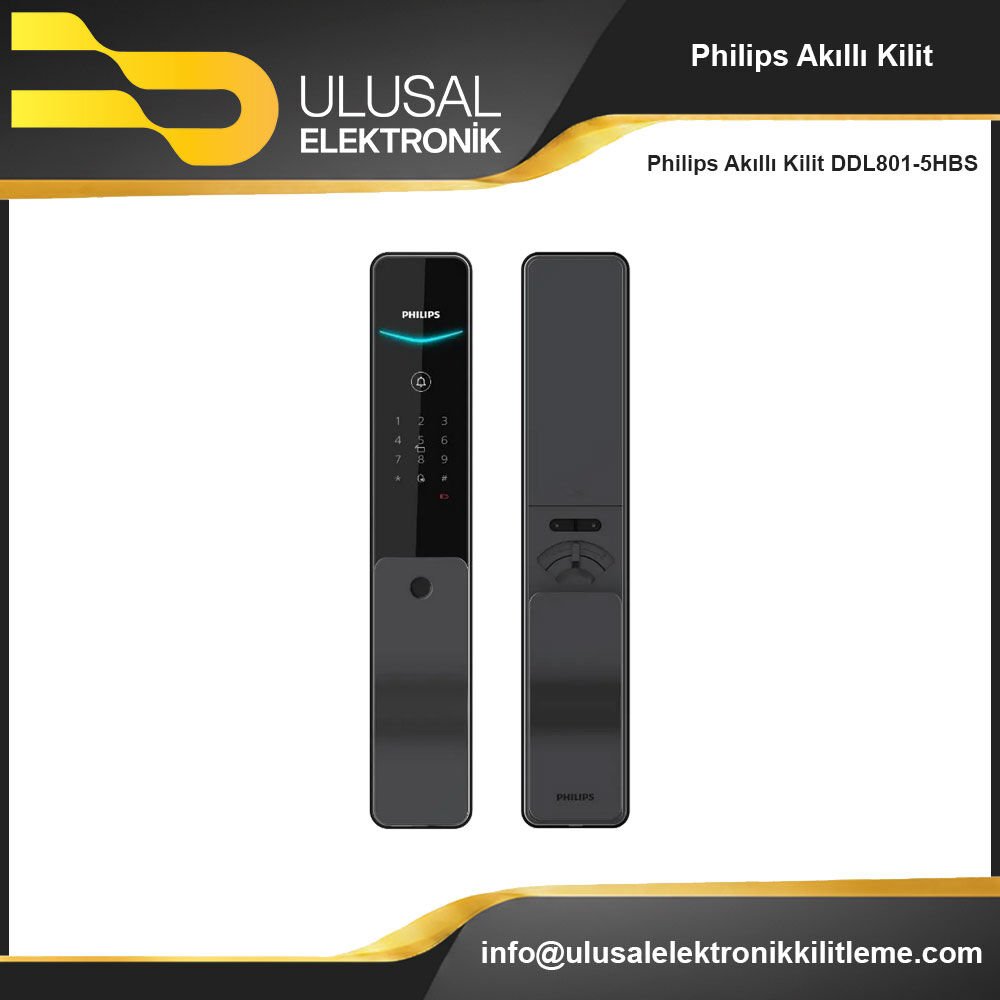 Philips Akıllı Kilit DDL801-5HBS