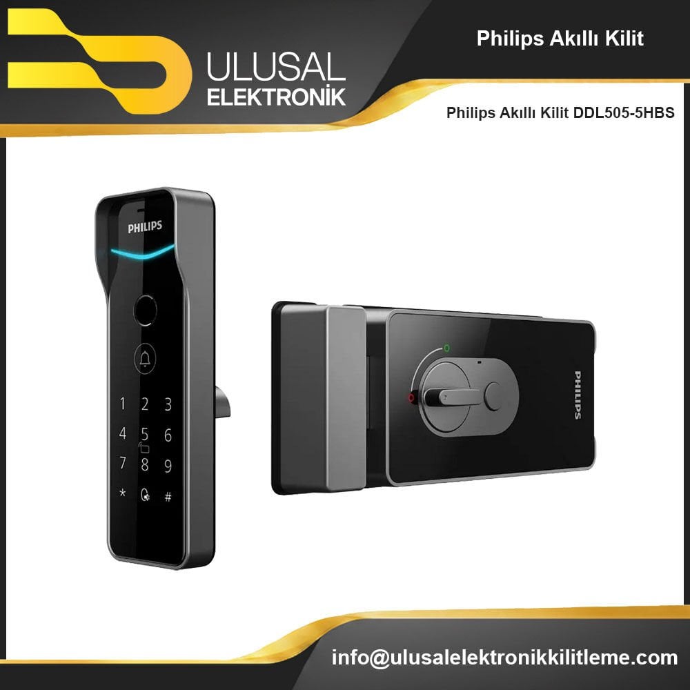 Philips Akıllı Kilit DDL505-5HBS