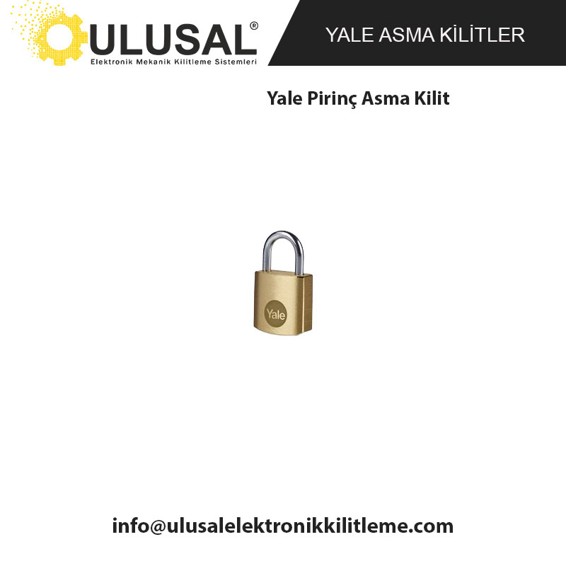 Yale Pirinç Asma Kilit