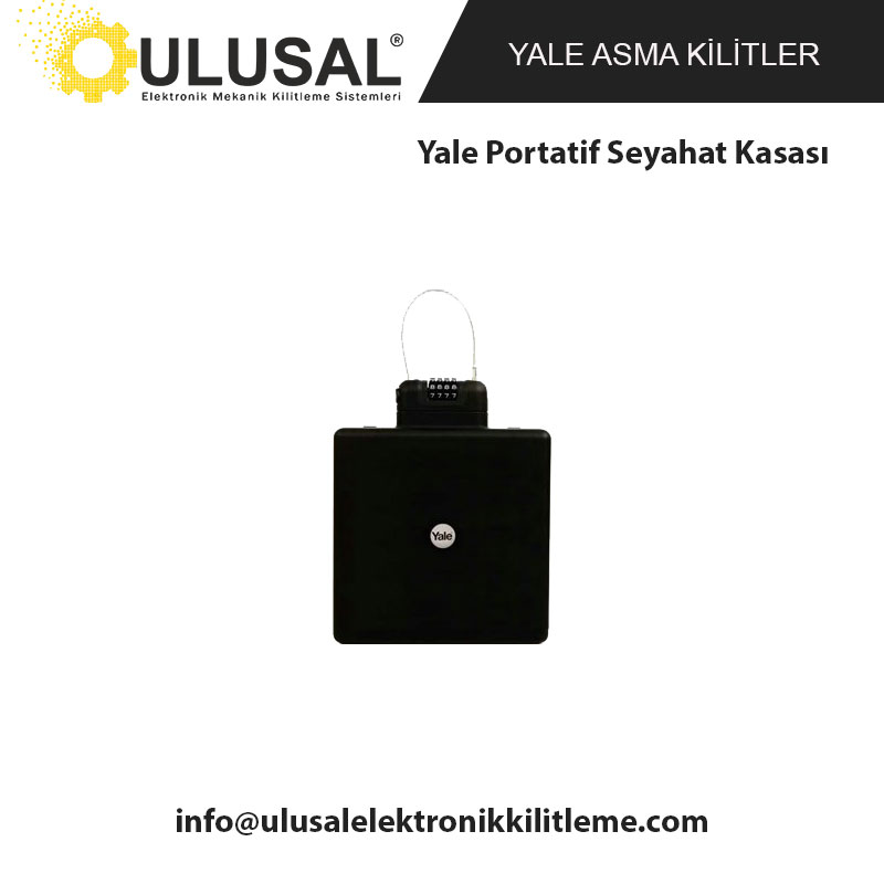 Yale Portatif Seyahat Kasası