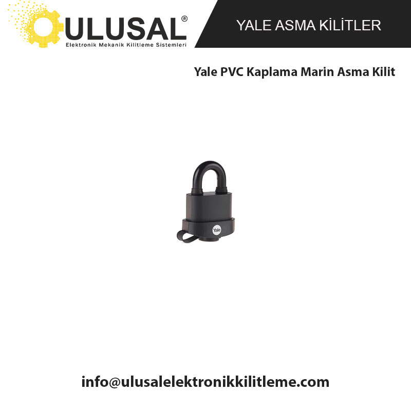 Yale PVC Kaplama Marin Asma Kilit